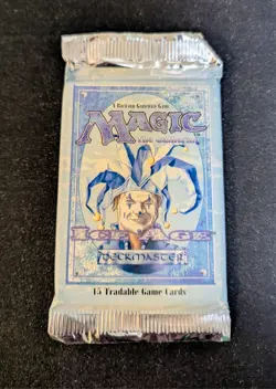 Magic The Gathering Ice Age Factory Sealed Booster Pack - Image 1
