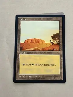 MTG Plains Blue Pack APAC Lands Magic the Gathering - Image 1