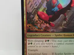 MTG: Marvel's Spider-Man: (0142) Scarlet Spider, Ben Reilly (R) - Prerelease - Image 2