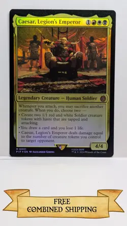 Caesar, Legion's Emperor Universes Beyond: Fallout Foil - Image 1