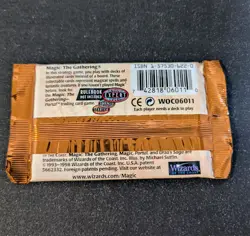 Magic The Gathering Urza's Saga Factory Sealed Booster Pack - Image 2