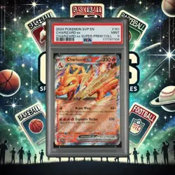 2024 POKEMON SVP EN-SV BLACK STAR PROMO #161 CHARIZARD EX PSA 9 - Image 2