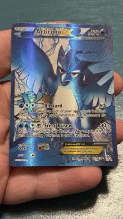 Articuno EX Full Art Team Plasma Pokemon Plasma Storm 132/135 DMG HP SEE PICS - Image 1