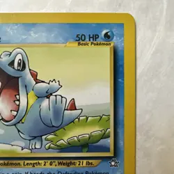 Totodile Neo Genesis Unlimited 81/111 Pokemon TCG Vintage WOTC - Image 3