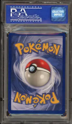 Pokemon Charizard Base Set Unlimited Holo Rare #4 Scratched Case PSA 9 Mint - Image 2