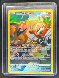 2019-2023 Pokemon SWSH Black Star Promos Galarian Zapdos #SWSH283 - Image 1