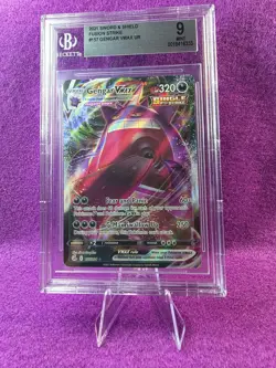 2021 Pokemon TCG Fusion Strike Gengar VMax UR #157 BGS 9 - Image 1