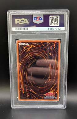 2020 Yugioh Japanese Rarity Collection Raigeki Secret Rare JP031 PSA 10 Gem Mint - Image 2