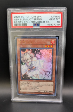2020 Yugioh 25th Rarity Collection Ash Blossom Joyous Spring PSA 10 RC03-JP010 - Image 1