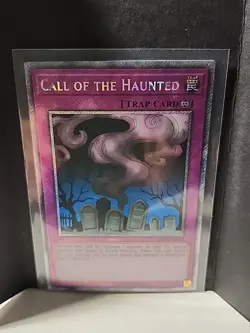 Call of the Haunted Platinum Secret Rare Card RA03-EN108 - Image 1