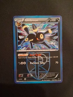 Pokemon TCG Umbreon Plasma Freeze 64/116 Holo Rare Card LP-MP - Image 1