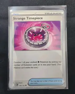 Strange Timepiece 128/132 Pokemon TCG Card MEG MEGA EVOLUTION Near Mint NM - Image 1