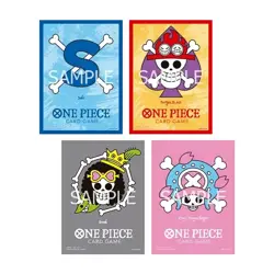 Ace Sabo Brook Chopper pirate Flag One Piece Official card 70 sleeves ×4 JP - Image 1