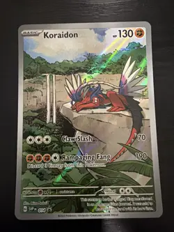 Pokemon Koraidon TCG Scarlet&Violet SVP014 Holo Promo Card - Image 1