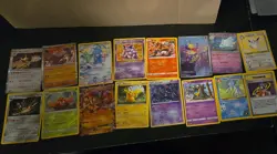 16 Pokemon Card Lot Nidoking, Sabrina's Goldduck Pikachu, Enter & More - Image 1