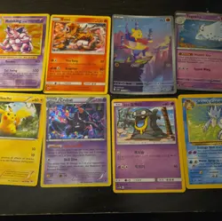 16 Pokemon Card Lot Nidoking, Sabrina's Goldduck Pikachu, Enter & More - Image 4