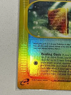 Mystery Plate 136/144 Reverse Holo Vintage Pokemon Card - LP - Image 5
