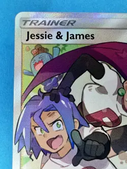 Pokemon TCG Jesse And James Full Art Trainer Card 68/68 Hidden Fates - Image 3