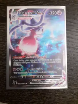 Pokemon TCG Hatterene VMAX Full Art Ultra Rare Holo Card GG47/GG70 Crown Zenith - Image 3