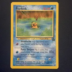 Pokemon Card - Psyduck WOTC Black Star League Promo #20 - Image 1