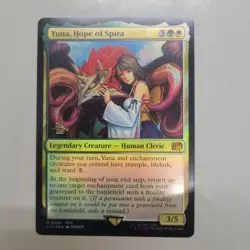 Error Card Mtg Spira'S Hope Yuna Foil Stamping Prerelease English - Image 1