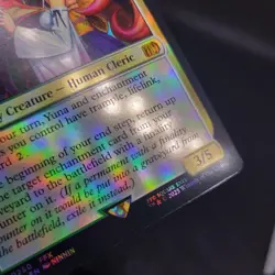 Error Card Mtg Spira'S Hope Yuna Foil Stamping Prerelease English - Image 3
