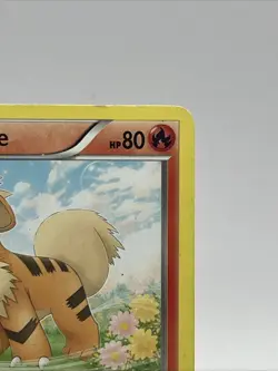 Growlithe 11/99 Next Destinies Regular Pokemon Card LP 2012 Vintage Rare - Image 4