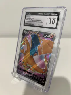 Pokemon Charizard V Card 2020 CGC 10 Champion's Path Promo - Image 2