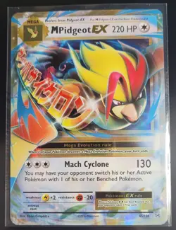 Pokemon Card M Pidgeot EX 65/108 Holo Ultra Rare Evolutions XY - Image 1