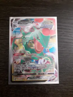 Pokemon TCG Rayquaza VMAX Crown Zenith Holo Ultra Rare Card 101/159 - Image 3
