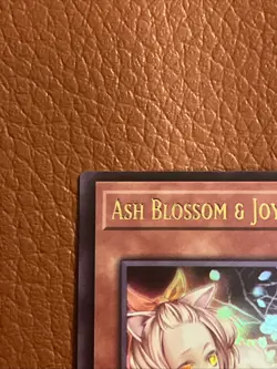 Yu-Gi-Oh! Ash Blossom & Joyous Spring Trading Card LCKC-EN080 Unlimited NM - Image 2