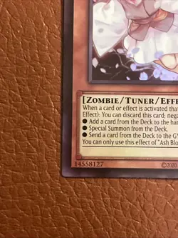 Yu-Gi-Oh! Ash Blossom & Joyous Spring Trading Card LCKC-EN080 Unlimited NM - Image 5