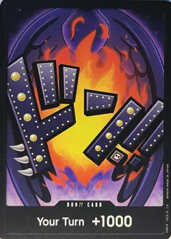 King DON!! Card - The Best - One Piece TCG (Non Foil) - Image 1