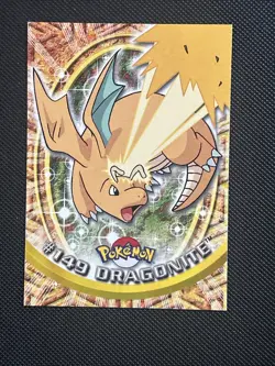 Dragonite #149 Topps TV Animation Edition Blue Logo MP Pokemon Card - Image 1