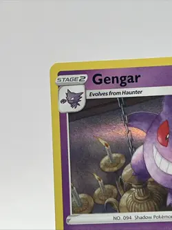 Pokemon 2023 Gengar Holo Rare Stamped Trick or Trade Card 66/196 NM Halloween - Image 5