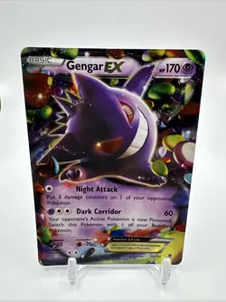 Gengar EX 34/119 - XY Phantom Forces Ultra Rare Holo Pokemon Card MINT! - Image 1