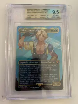 Tidus, Yuna's Guardian Surge Foil #0213 BGS 9.5 Graded Final Fantasy MTG - Image 1