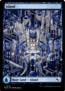 MTG Island (0273) Normal NM Murders at Karlov Manor Magic 273 - Image 1