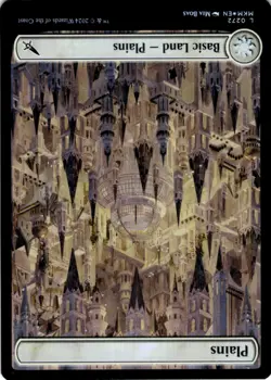 MTG Plains (0272) Foil NM Murders at Karlov Manor Magic 272 - Image 1