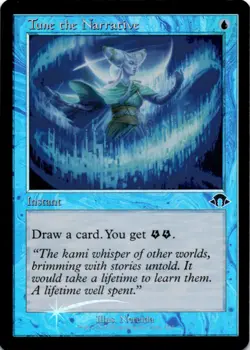 MTG Tune the Narrative (Retro Frame) Foil NM Modern Horizons 3 Magic 403 - Image 1