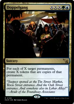MTG Doppelgang Normal NM Murders at Karlov Manor Magic 198 - Image 1