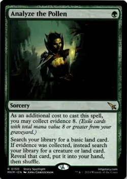 MTG Analyze the Pollen Normal NM Murders at Karlov Manor Magic 150 - Image 1