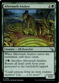 MTG Aftermath Analyst Foil NM Murders at Karlov Manor Magic 148 - Image 1