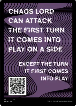 MTG Voja Fenstalker Token Normal NM Murders at Karlov Manor Magic 13 - Image 2