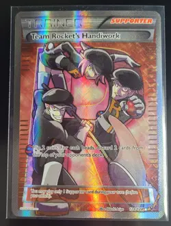 Pokemon 2016 TCG Team Rockets Handiwork Card #124/124 XY Fates Collide Full Art - Image 1