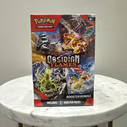 Obsidian Flames Booster Bundle 6 Packs Scarlet & Violet Pokemon TCG *SEALED/NEW* - Image 1