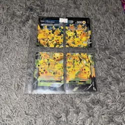 Pikachu V Union Full Set SWSH139 SWSH140 SWSH141 SWSH142 Promo Pokemon Cards - Image 2