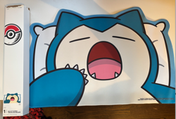 💎Snorlax Die-Cut Playmat Sleepy Snorlax - Pokemon Center Exclusive Pokemon TCG - Image 1