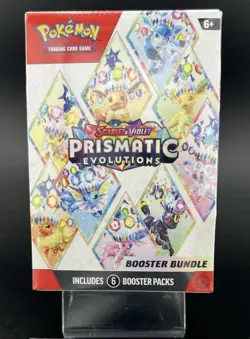 Pokemon TCG: Scarlet & Violet Prismatic Evolutions Booster Bundle Factory Sealed - Image 1