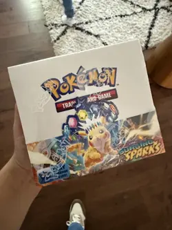 Pokemon Scarlet & Violet Surging Sparks Booster Box 36 Packs - FACTORY SEALED - Image 1